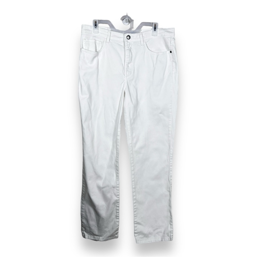 SIZE 34 WAIST LEE JEANS WOMENS WHITE DENIM PANTS NEUTRAL STRAIGHT LEG
